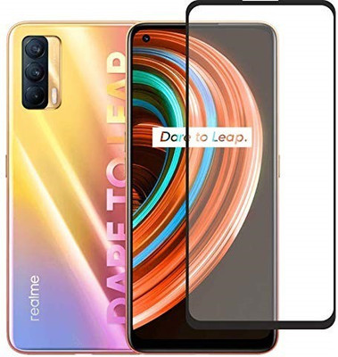 XRENGTH Edge To Edge Tempered Glass for Realme X7, Realme X7 5G, Realme X7 Max 5G, Realme X7 Max(Pack of 1)