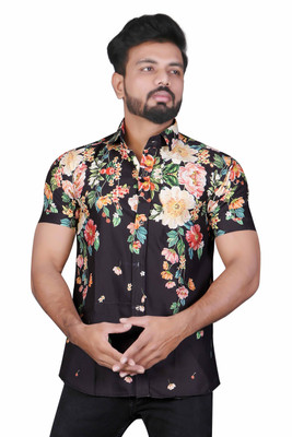 Kriyan Fab Men Dyed/Ombre, Printed Casual Multicolor Shirt