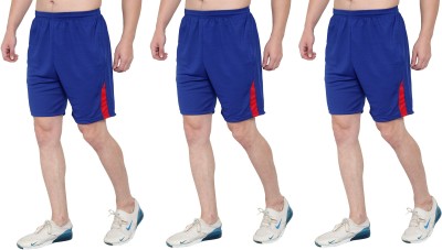 Dia A Dia Color Block Men Multicolor Sports Shorts