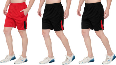 OORA Color Block Men Multicolor Sports Shorts