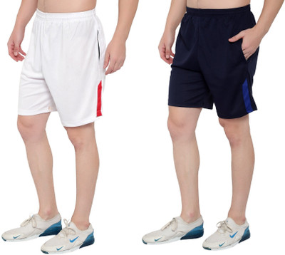 Dia A Dia Solid Men Multicolor Basic Shorts