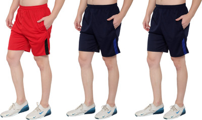 OORA Color Block Men Multicolor Sports Shorts