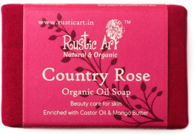 RUSTIC ART Country Rose Soap(100 g)