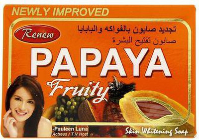 RENEW Papaya Herbal Fruity Soap for Skin Whitening(2 x 135 g)