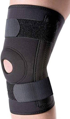 HULARA OPEN PATELLA_BLACK (MEDIUM) Knee Support