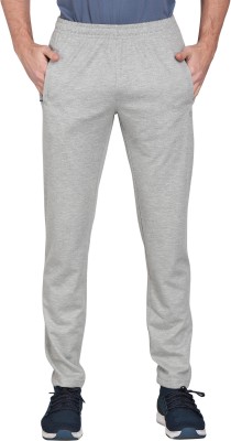 beUNIQ Solid Men Grey Track Pants