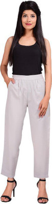 Dexus Regular Fit Women Grey Trousers