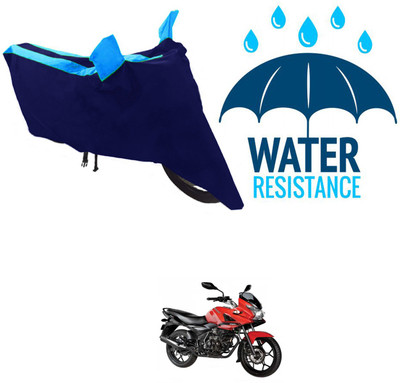 RONISH Waterproof Two Wheeler Cover for Bajaj(Discover 150 f, Blue)