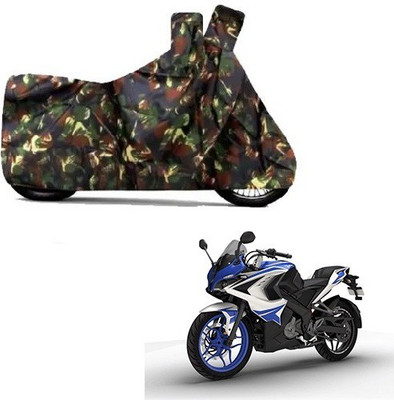Balaji Traders Waterproof Two Wheeler Cover for Bajaj(Pulsar 180 DTS-i, Multicolor)