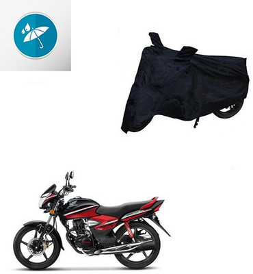 Mdstar Waterproof Two Wheeler Cover for Honda(CB, Black)