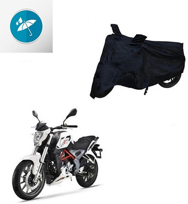MMSSTAR Waterproof Two Wheeler Cover for DSK Benelli(TNT 25, Black)