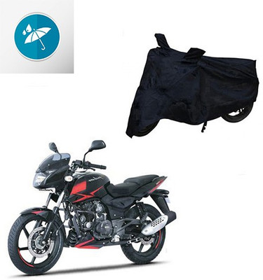 Mdstar Waterproof Two Wheeler Cover for Bajaj(Pulsar 180 DTS-i, Black)