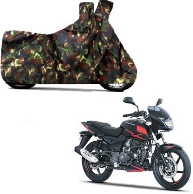 Balaji Traders Waterproof Two Wheeler Cover for Bajaj(Pulsar 150 DTS-i, Multicolor)