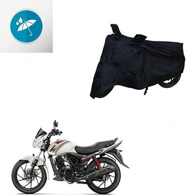 SRENTERPRISES Two Wheeler Cover for Suzuki(Sling Shot, Black)