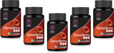 1 Tree Ganoderma Capsules - Immunity Booster - Health & Nutrition Supplement (Pack Of 5)(5 x 60 g)