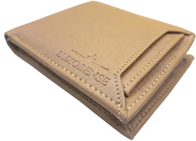 LUXOBENSE Men Tan Artificial Leather Wallet(5 Card Slots)