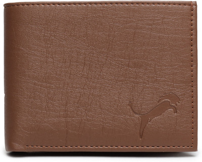 Wildedge Men Tan Artificial Leather Wallet(6 Card Slots)