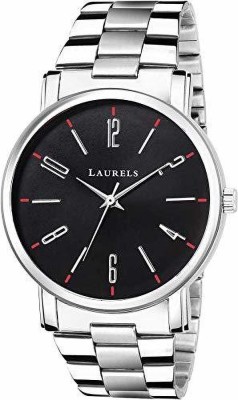 LAURELS Water Resistent | Stainless Steel | Ideal for Birthday WIZARD TIMES Analogue Casual and Formal Watch Day & Date Analog Watch  - For Men