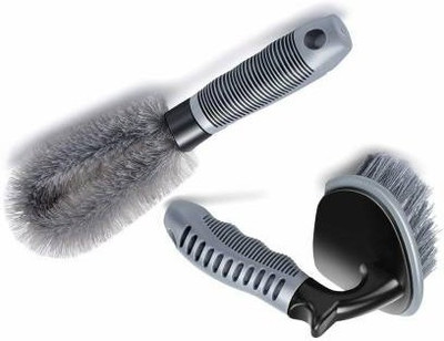Lariox All Tyre Cleaning Brush,Cycle Cleaner, Brush for Motorcycle Tire Cleaning,Brush for Cleaning Car Wheel,Brush Cleaning 2 ml Wheel Tire Cleaner(Pack of 2)