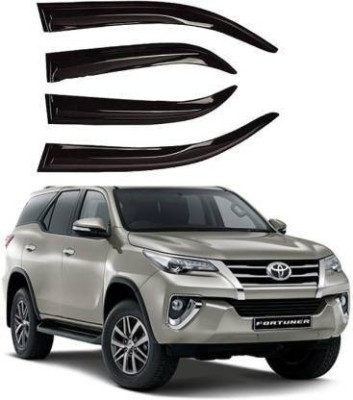 CARSHADE For Non-convertibles Front, Rear Wind Deflector(Tinted Toyota Fortuner)