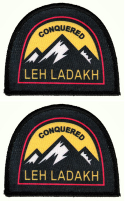 Bawaa Applique Patch(2, Black, Yellow)
