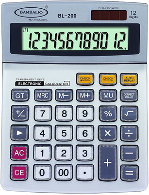 BAMBALIO BL-200 Basic  Calculator(12 Digit)
