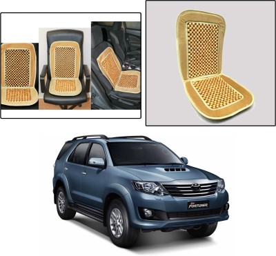 Oshotto Wooden, Velvet Car Seat Cover For Toyota Fortuner(NA, Split Back Seat, Without Back Seat Arm Rest, 4 Seater)