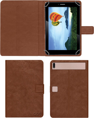 ACM Flip Cover for Iball Slide 7236 2gi(Gold, Cases with Holder, Pack of: 1)