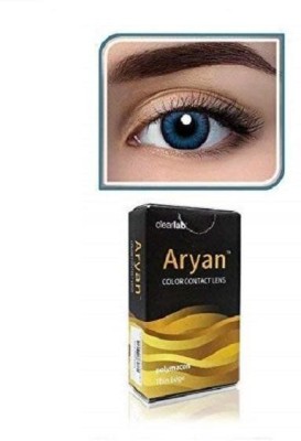 ARYAN Quaterly Disposable(-9.5, Colored Contact Lenses, Pack of 2)