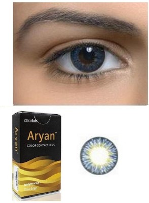 ARYAN Quaterly Disposable(-4.5, Colored Contact Lenses, Pack of 2)