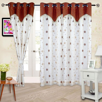 54% OFF on Cortina 210 cm (7 ft) Polyester Door Curtain Single Curtain(Motif, Brown) 54% OFF on Cortina 210 cm (7 ft) Polyester Door Curtain Single Curtain(Motif, Brown)