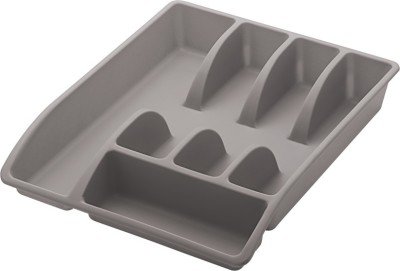 sell net retail Empty Cutlery Holder Case(Grey  Holds 22 Pieces)