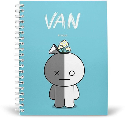 Macro BTS COLLECTION A5 Diary Ruled 160 Pages(Multicolor)