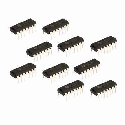 geeta enterprises LM324 quad op-amp TI DIP14 orignal IC pack of 10 pcs Electronic Components Electronic Hobby Kit