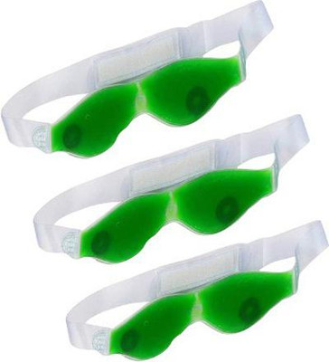 Top Select Alovera cool gel eye mask Summer Ice Cooling Sleeping Mask for Eye Patches Remove Dark Circles Fatigue Cool Eyes Patch Pads Eye Care (pack of 3)(10 ml)