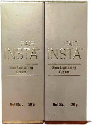 FAIR INSTA Skin Lightening Cream PACK OF [2X20GM](40 ml)