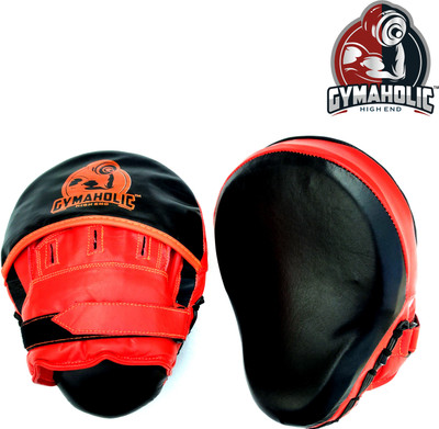 GYMAHOLIC Focus Pad, Focus Pad (Curved) PU, Focus Pad for Boxing, Boxing Pad for Punching Focus Pad(Orange)
