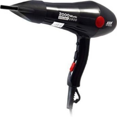 Choaba HAIR DRYER POWERFUL HOT AND COLD Hair Dryer(2000 W, Black)