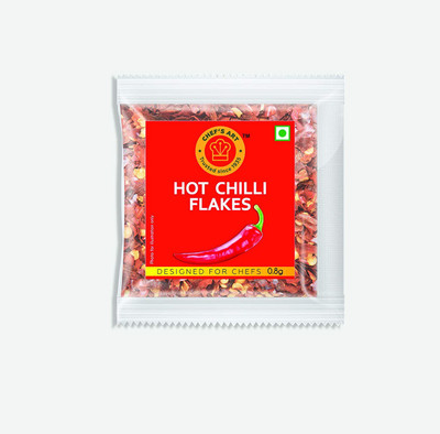 chef's art chilli flakes sprinkler (150) sachet(0.15 g)