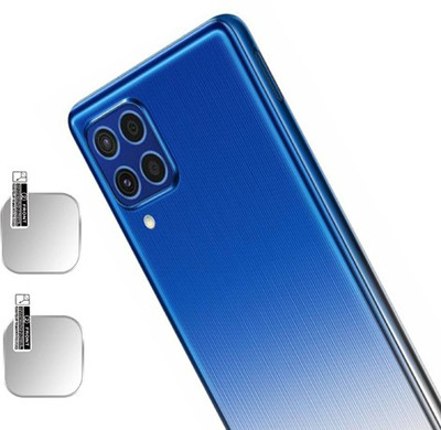 HIRDESH Back Camera Lens Glass Protector for Samsung Galaxy F62(Pack of: 2)