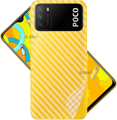 Runvy POCO M3 Mobile Skin(Transperent)