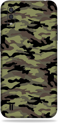OggyBaba Samsung Galaxy M01 Core, M01Core Mobile Skin(( Military Green Camouflage Skin With Matte Finish))