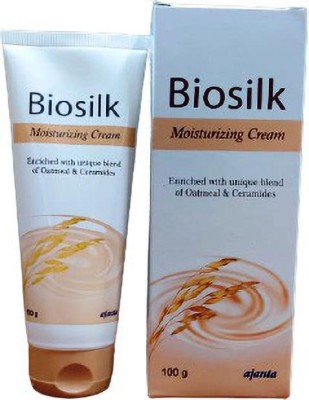 BioSilk Enriched with unique blend of OATMEAL & CERAMIDES MOIST.CREAM(100 g)