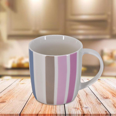 Kookee Stripes 1 (BPM3758) Ceramic Coffee Mug(325 ml)