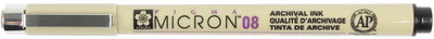 SAKURA Pigma Micron Black Open Stock 08 (0.50mm) Fineliner Pen(Ink Color - Black)