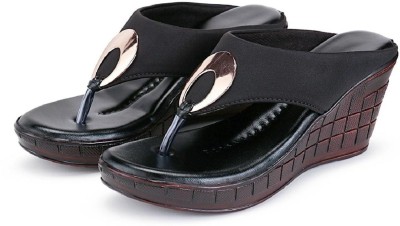 Rimboll Women Wedges(Black , 7)