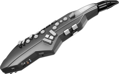 Roland PD-AE-05 AE-05 Aerophone GO Digital Wind Instrument, Graphite Baritone Saxophone(Dark Black, Sax Case Included)