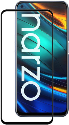 TESPARK Edge To Edge Tempered Glass for Realme Narzo 30 Pro(Pack of 1)