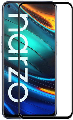 TESPARK Edge To Edge Tempered Glass for Realme Narzo 30 Pro(Pack of 1)