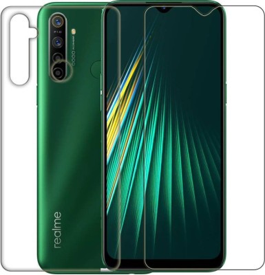 TevarSmart Front and Back Tempered Glass for Realme Narzo 10A(Pack of 2)